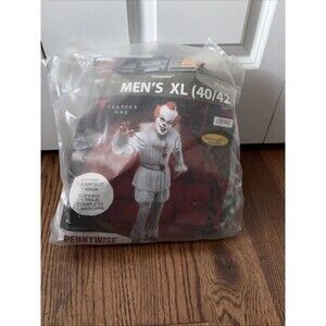 Adult Pennywise Costume The Signature Collection Size XL New